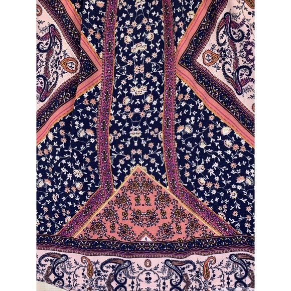 Mason Belle Off the Shoulder Boho Tunic Womens Top Large-9923 - Picture 8 of 9